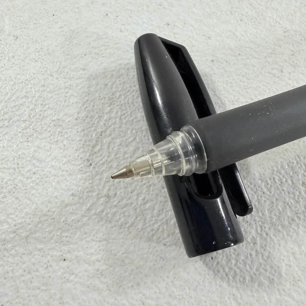 Vintage ITOYA Ballpoint Pen - Black Gripper Ball Pen OH-10‎ Fine